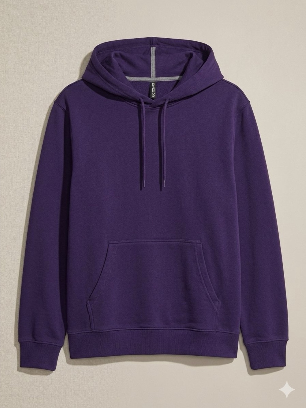 H&M Divided Basic Purple Pullover Hoodie Sweatshirt Medium